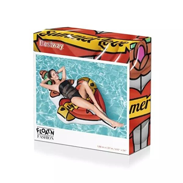 Bestway Tattoo Şekilli Yatak