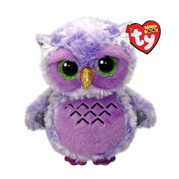TY Beanie Boos Mor Baykuş Owlivia 15 Cm