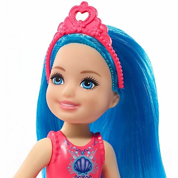 Barbie Dreamtopia Chelsea Prenses Bebekler Mavi Saçlı GJJ94