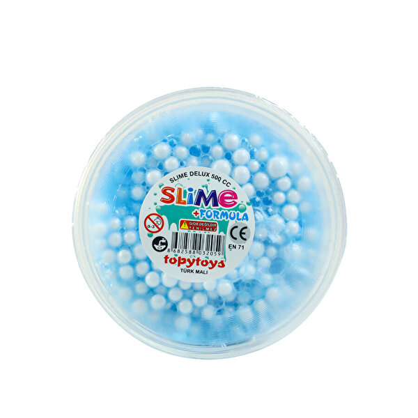 Slime Delux Büyük Köpüklü Mavi 500 ml.