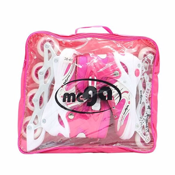 Mega Işıklı Paten Pembe M Beden 38-41