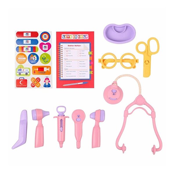 LC Çantalı Doktor Seti Kırmızı