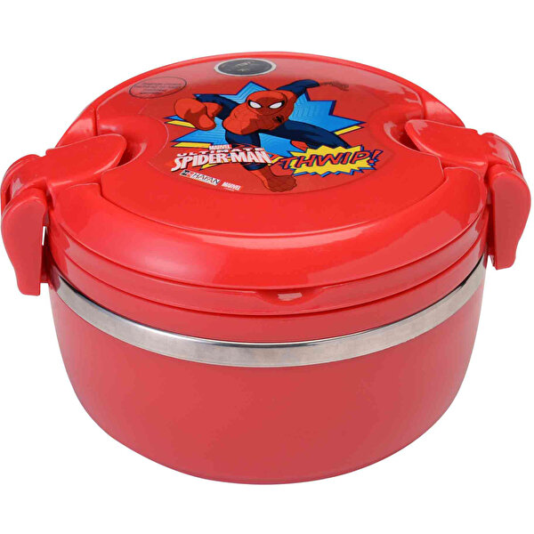 Spiderman Çelik Beslenme Kabı