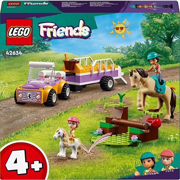 LEGO Friends At ve Midilli Römorku 42634