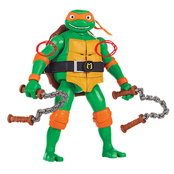 TMNT Delüks Aksiyon Figürler Michelangelo 83350