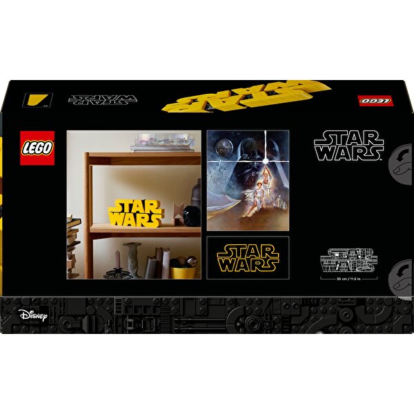 LEGO Parçalarla Yapılan Star Wars™ Logosu 75407