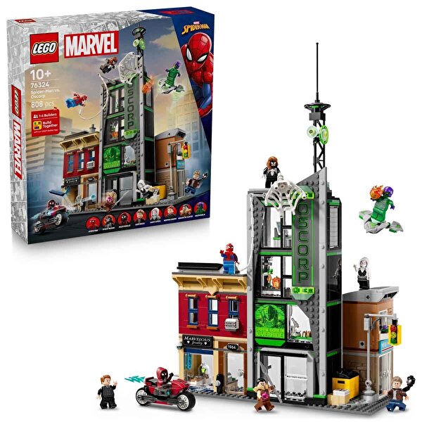 LEGO Marvel Örümcek Adam Oscorp’a Karşı 76324