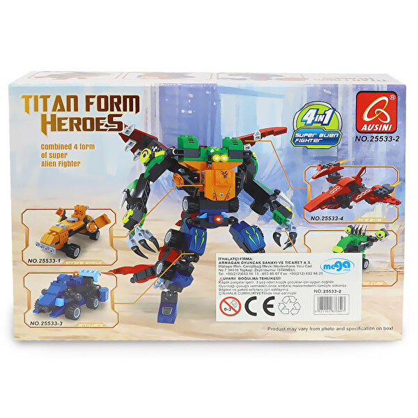 Ausini Heroes Set 25533-2