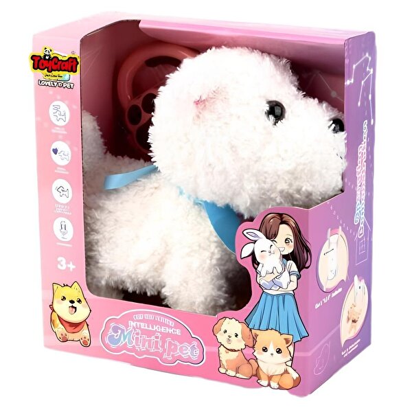 Mini Pet Yürüyen Sesli Peluş Köpek