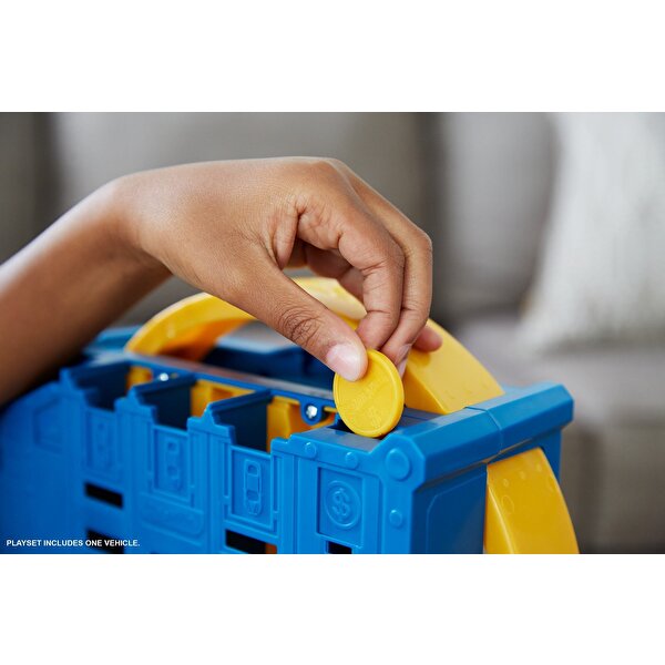 Hot Wheels Tekerlekli Yarış Dünyası Oyun Seti Bankadan Kaçış Heyecanı GBF96