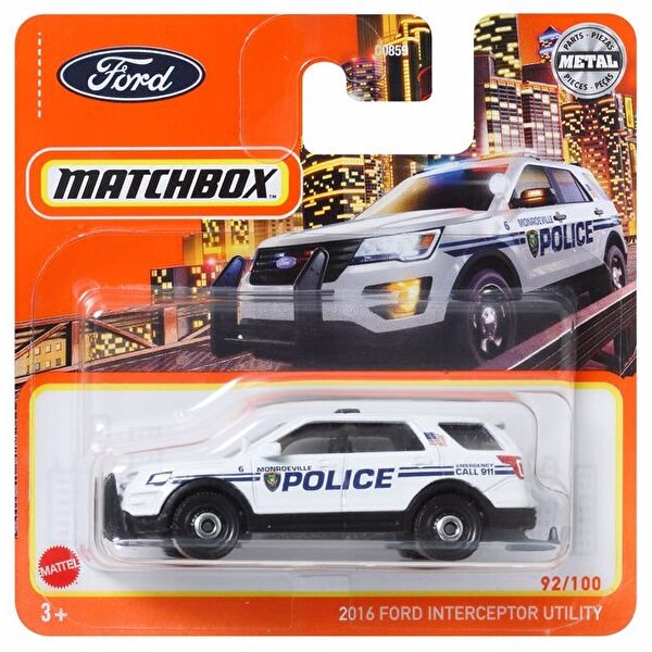 Matchbox Tekli Arabalar 2016 Ford Interceptor Utility HFT13