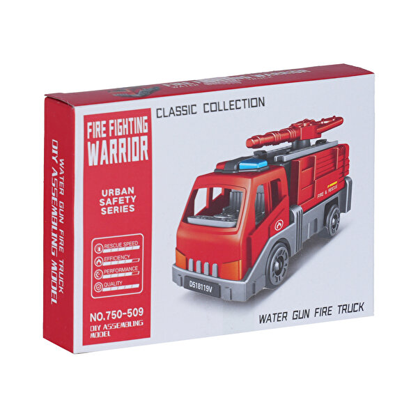 İtfaiye Araçları 50-509 Water Gun Fire Truck Maket