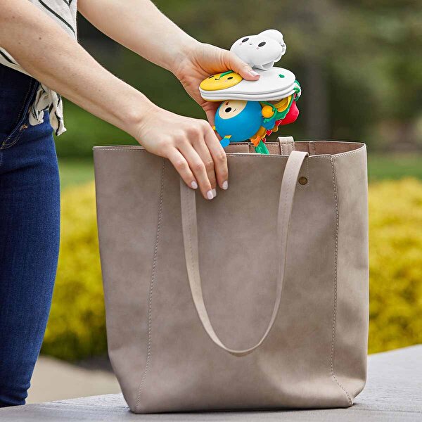 Fisher Price Mutlu Dünya Eğlenceli Bebek Arabası Oyuncağı HBW13