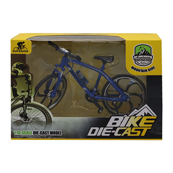 1:10 Die Cast 2A Mavi Dağ Bisikleti