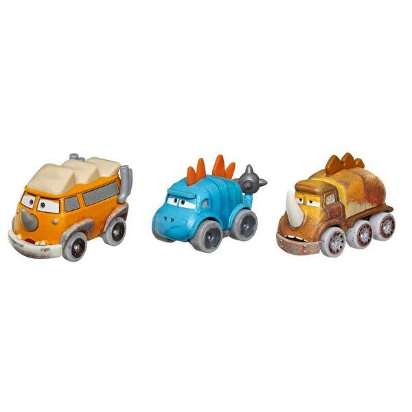 Cars Mini Karakter Arabalar Üçlü Paket HLL68