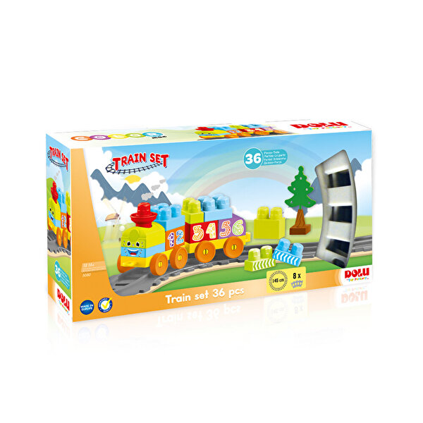 Bloklu Tren Set 36 Parça