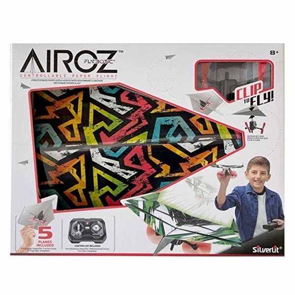 Silverlit Airoz Flybotic Uzaktan Kumandalı Kağıt Uçak Geometrik