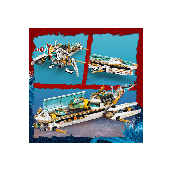 LEGO NinjaGo Hidro Gemi 71756