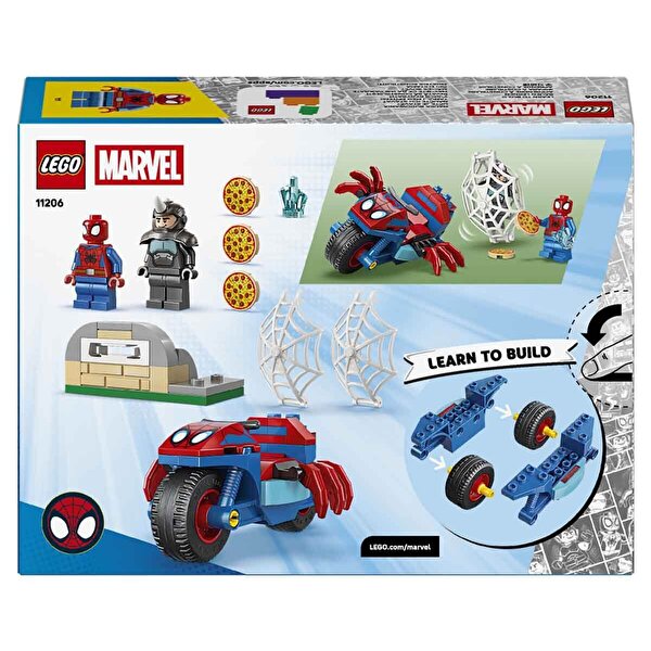 LEGO Marvel Spidey Motosikletli Spidey, Rhino’ya Karşı 11206
