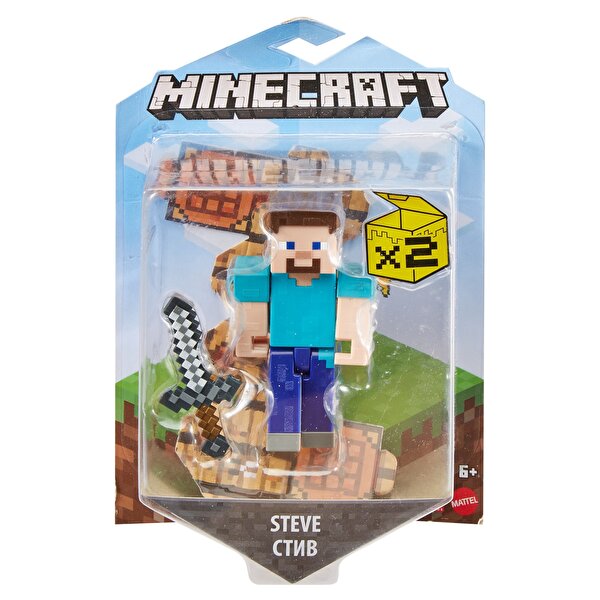Minecraft Aksesuarlı Figürler Steve GTP13