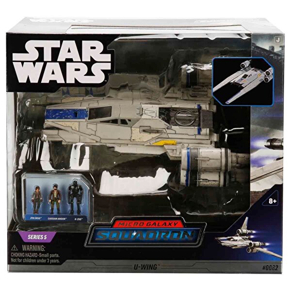 Star Wars Micro Galaxy Squadron U-Wing Araç ve Figür Seti S5