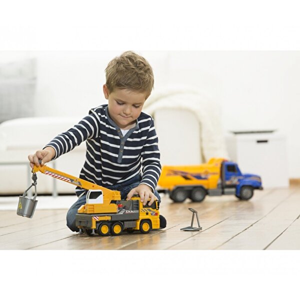 Dickie Toys Hava Pompalı Vinç Kamyon 31 cm.