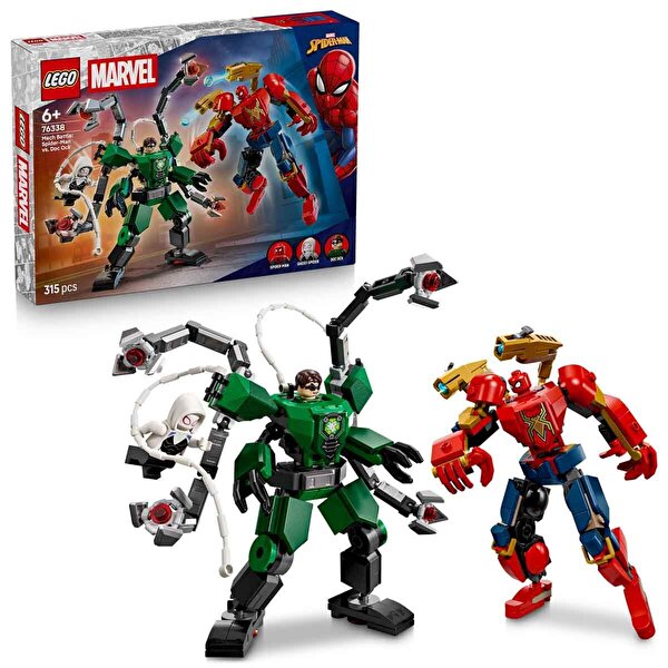 LEGO Marvel Robot Savaşı: Örümcek Adam, Doktor Oktopus’a Karşı 76338