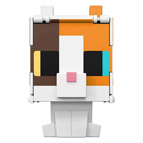 Minecraft Flipping Figs 2'si 1 Arada Figür Calico Cat HTL45
