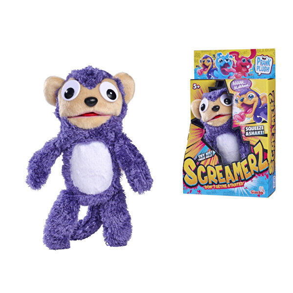ScreamerZ Sesli Peluş Çılgın Maymun