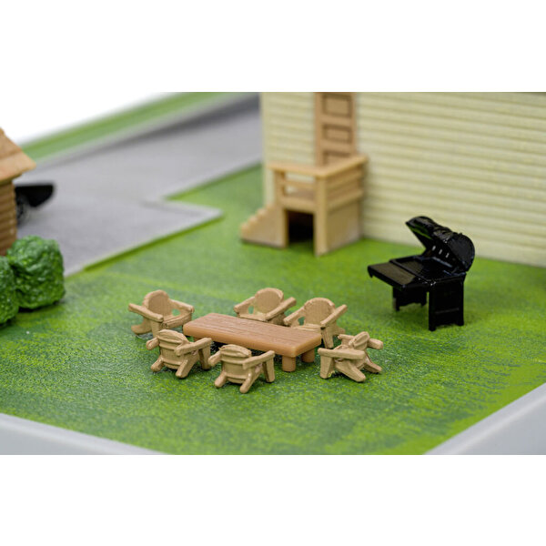 Jada Fast & Furious Nano Dom's House Diorama