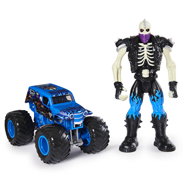 Monster Jam 1:64 Ölçekli Canavar Kamyon ve Digger Scrap