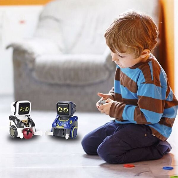 Silverlit Kickabot İkili Set Mavi Beyaz