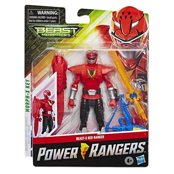 Power Ranger Beast Morphers Figür Beast X Red Ranger E7827