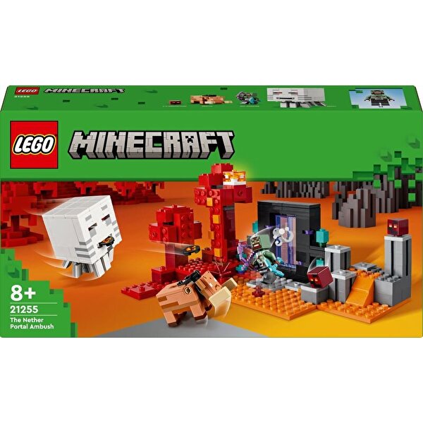 LEGO Minecraft Nether Geçidi Pususu 21255