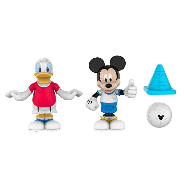 Mickey 2'li Figür Paketi Futbol Temalı