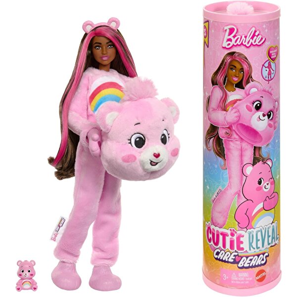 Barbi̇e Cuti̇e Reveal Care Bear Seri̇si̇ JCN95
