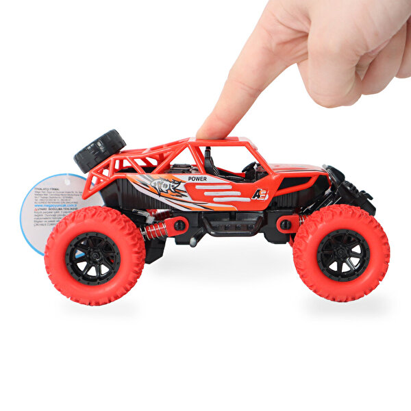 Çek Bırak Arazi Aracı Kırmızı Tekerlek