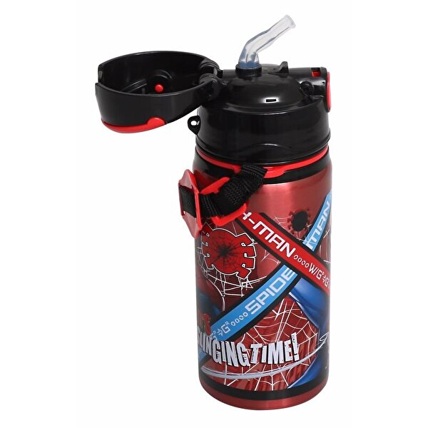 Spiderman WEB Slinging Time Salto Çelik Matara 500ml