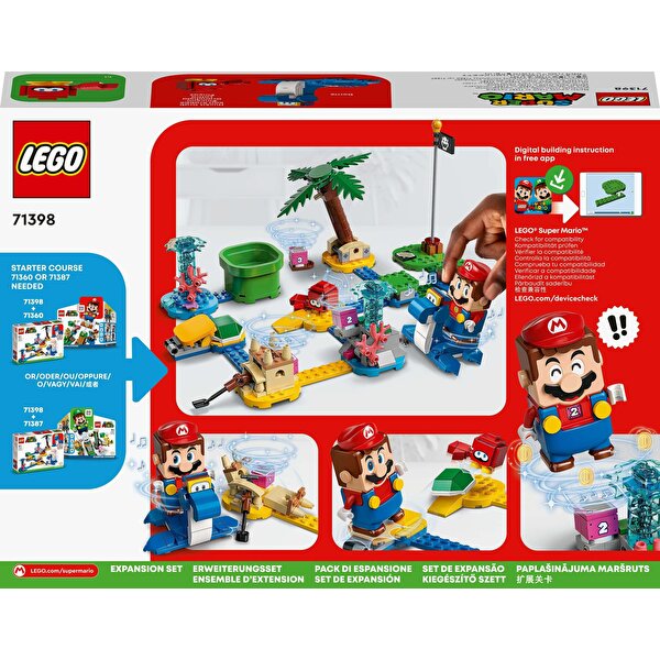 LEGO® Super Mario Dorrie’nin Plajı Ek Macera Seti 71398