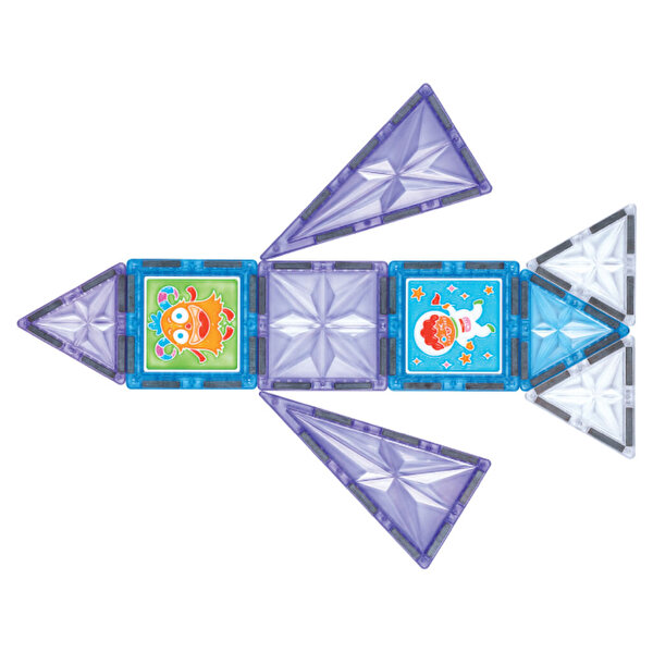 Magnepaint Boyanabilen Bloklar Manyetik Oyun Seti 58 Parça