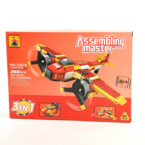 Ausini Assembling Master 3'ü 1 Arada Set 25618