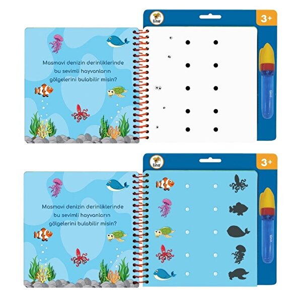 Aqua Magic Sihirli Boyama Kitabı Oyunlar