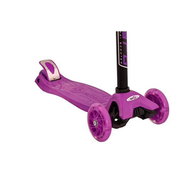 Maxi Işıklı Scooter Mor