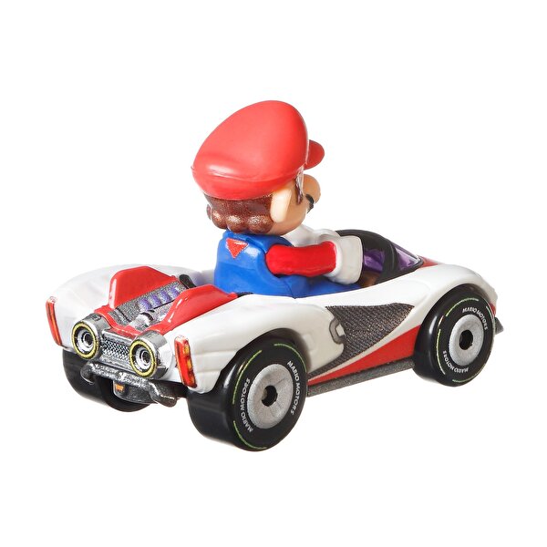 Hot Wheels Mario Kart Karakter Araçlar Mario P-Wing Kart GJH62
