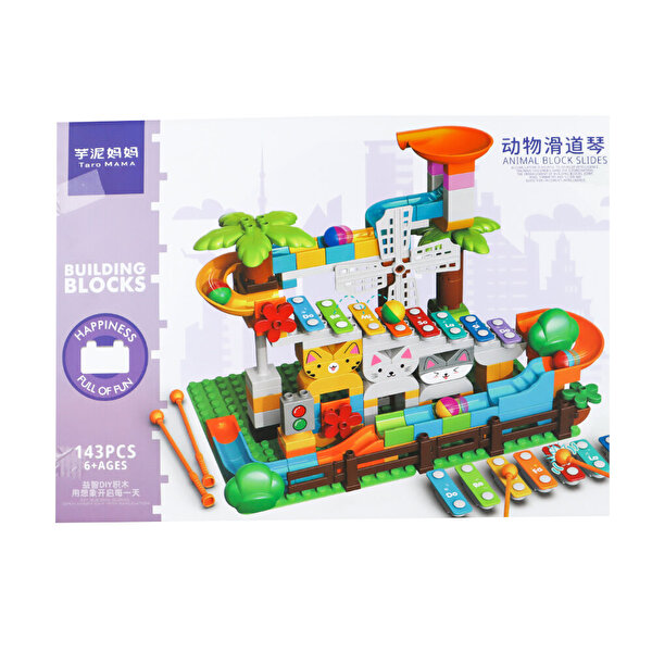 3'ü 1 Arada Bloklu Ksilofon Seti 143 Parça