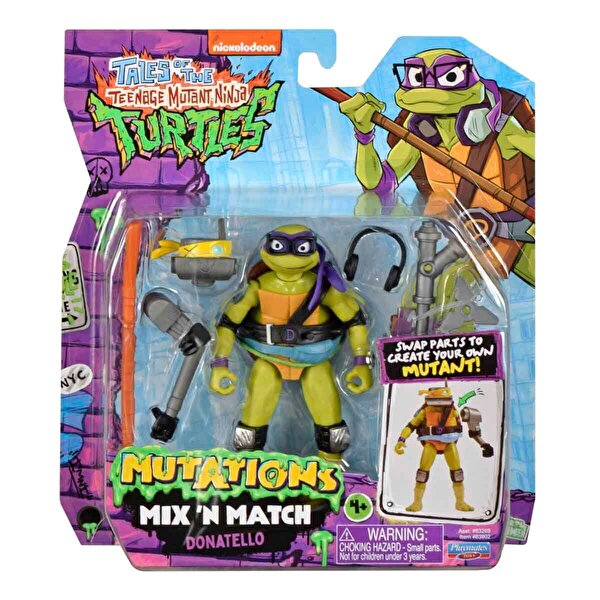 TMNT Mix'n Match Donatello Figürü 11 Cm