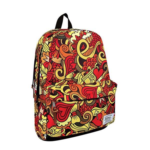 Kaukko Çiçekli Sırt Çantası 45004
