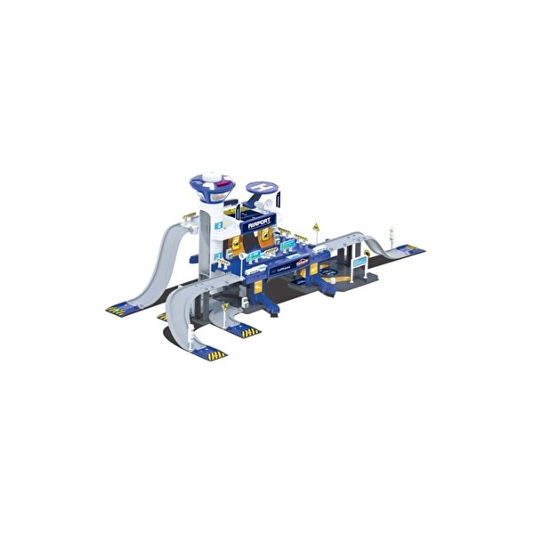 Majorette Creatix Lufthansa Airport Playset + 5 Araç