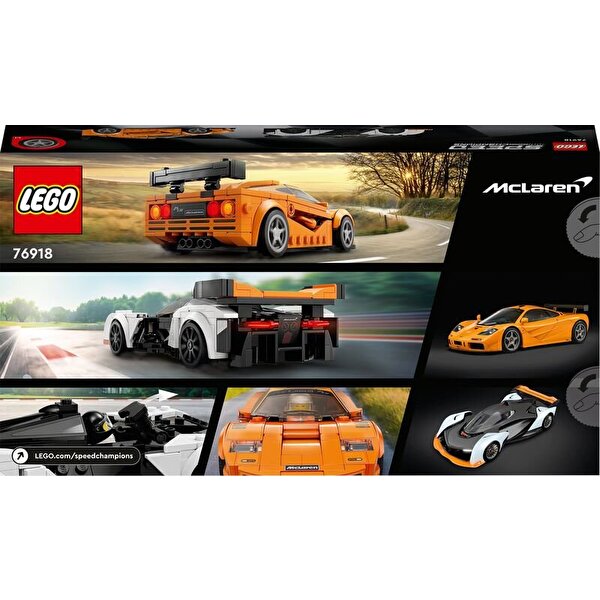 LEGO Speed Champions McLaren Solus GT ve McLaren F1 LM 76918