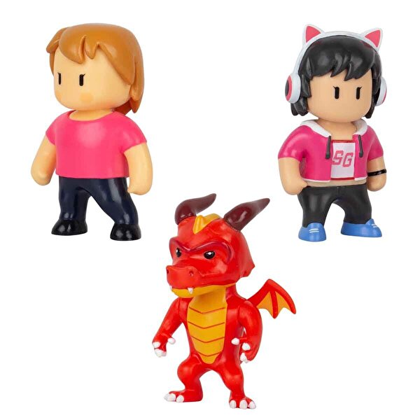 Stumble Guys 3'lü Figür Set 4